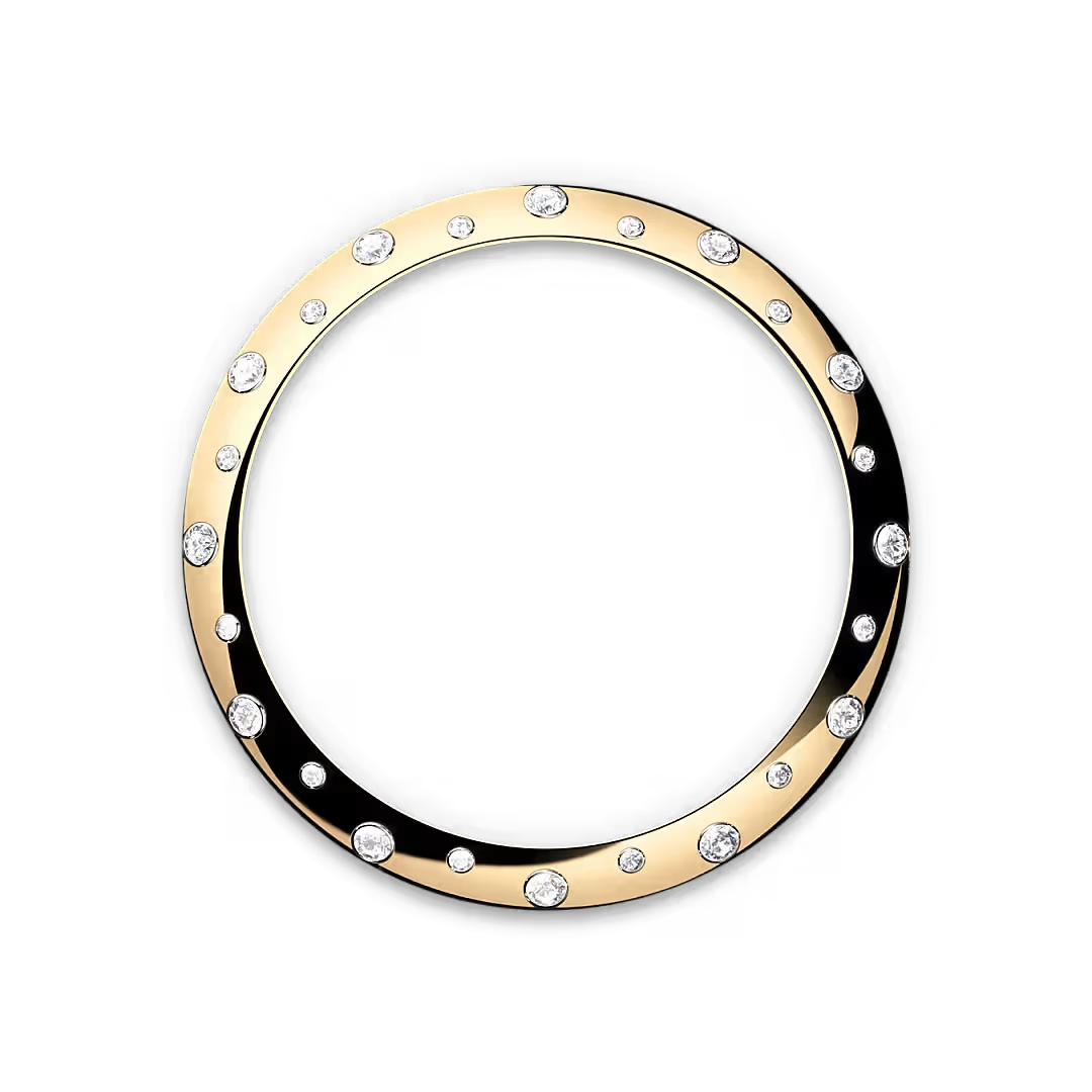 Diamond-set bezel