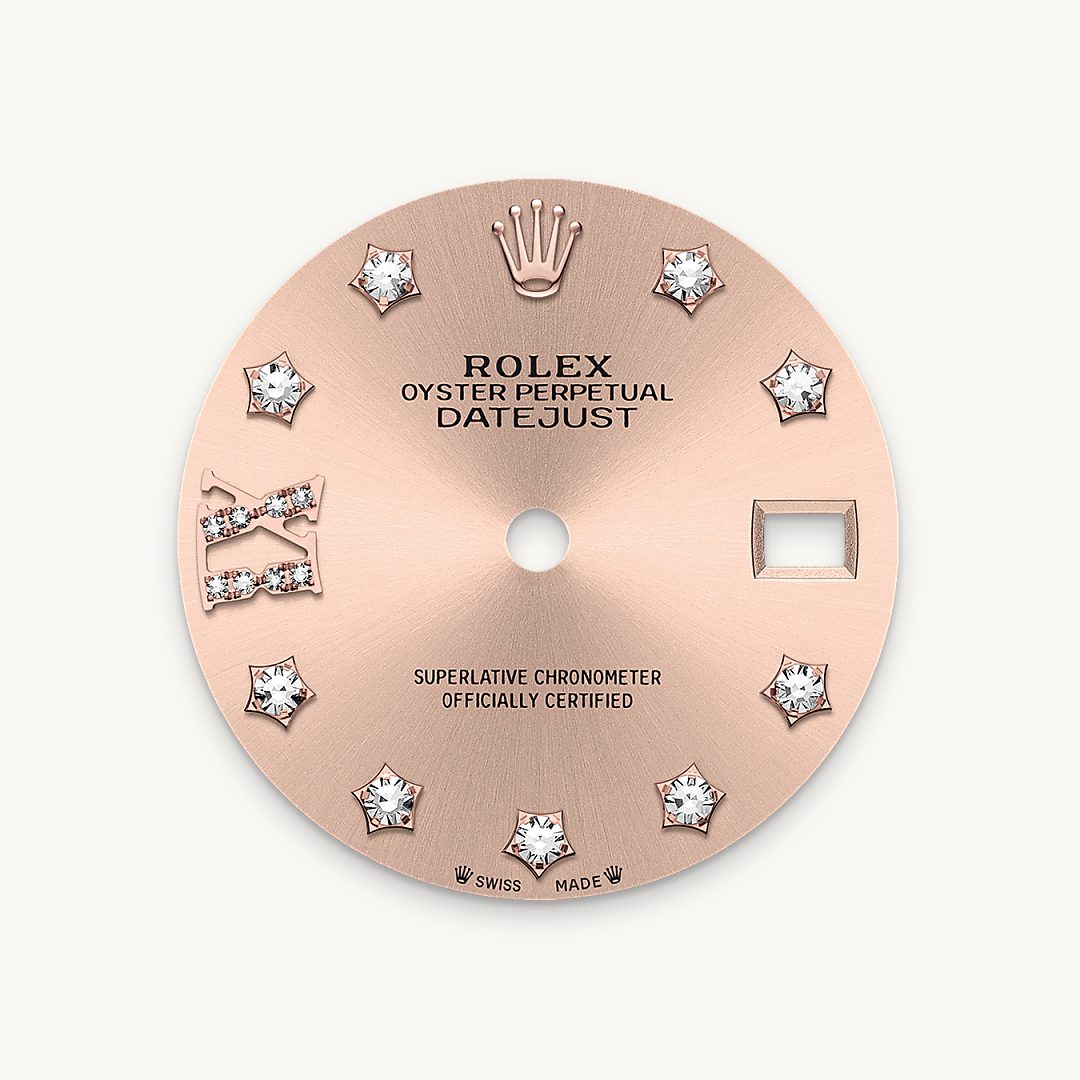 Rosé-colour dial